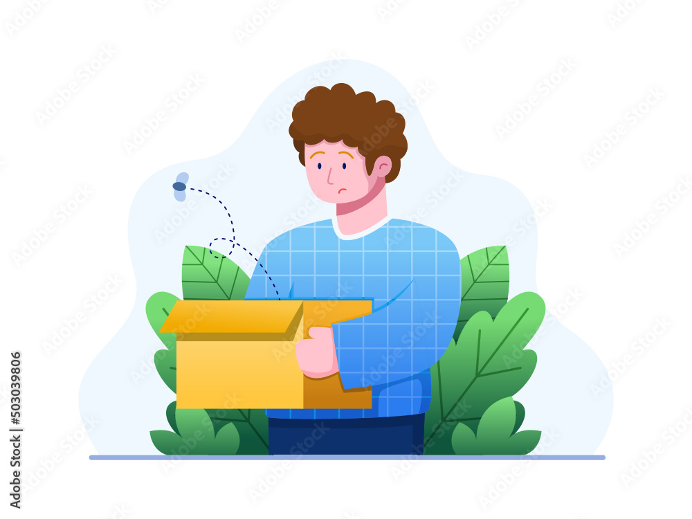 Vector Flat Illustration of disappointed people open empty cardboard boxes.
Can be use for web, landing page, error 404 pages, your personal project, etc Vector Flat Illustration of disappointed people open empty cardboard boxes.
Can be use for web, landing page, error 404 pages, your personal project, etc