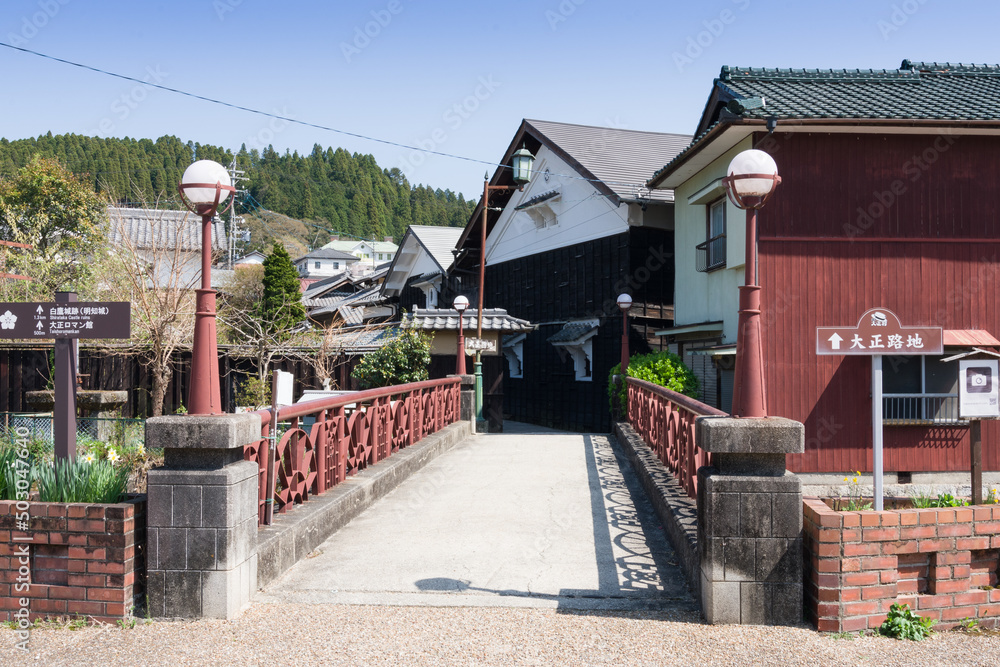 日本大正村の路地