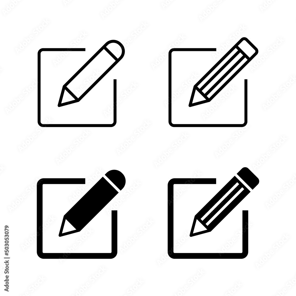 Edit icons vector. edit document sign and symbol. edit text icon. pencil. sign up Edit icons vector. edit document sign and symbol. edit text icon. pencil. sign up