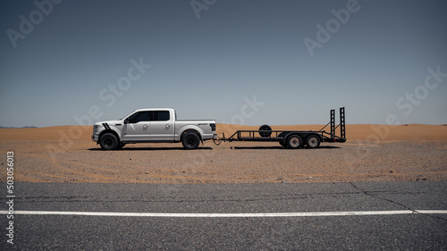 Truck and Trailer