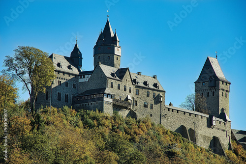 Famous historic Altena Castle in Germany photo