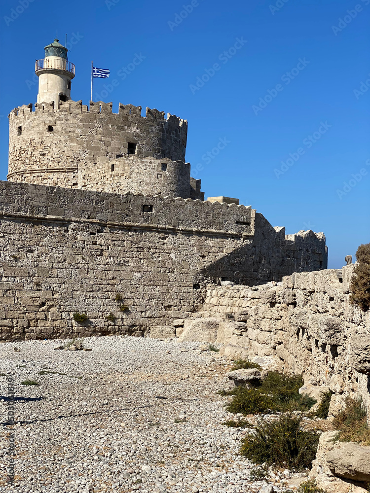 Saint Nicholas Fortress, Rhodes town