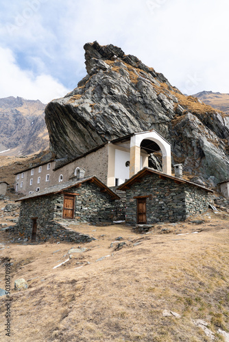 Sanctuary of San Besso in Val Soana, Italy photo