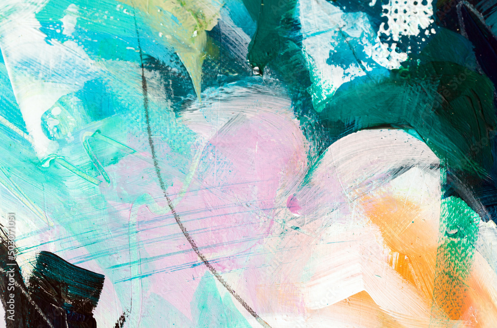 Naklejka premium painted abstract background