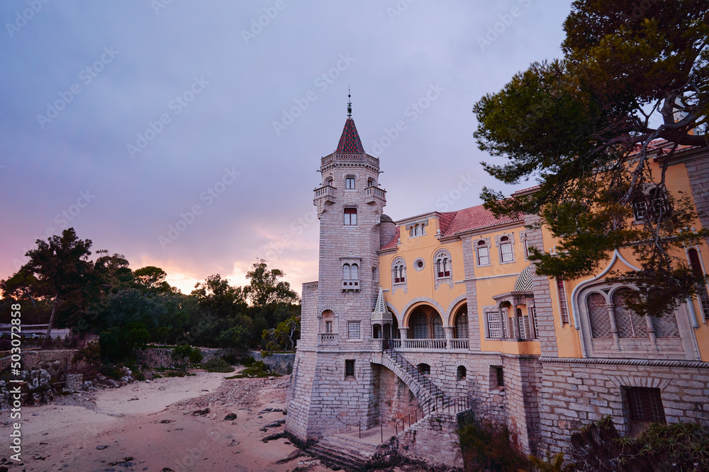 Fototapeta premium Museu Condes de Castro Guimarães.