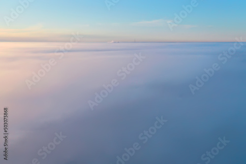 abstract sky blurred background  summer nature aerial sky view
