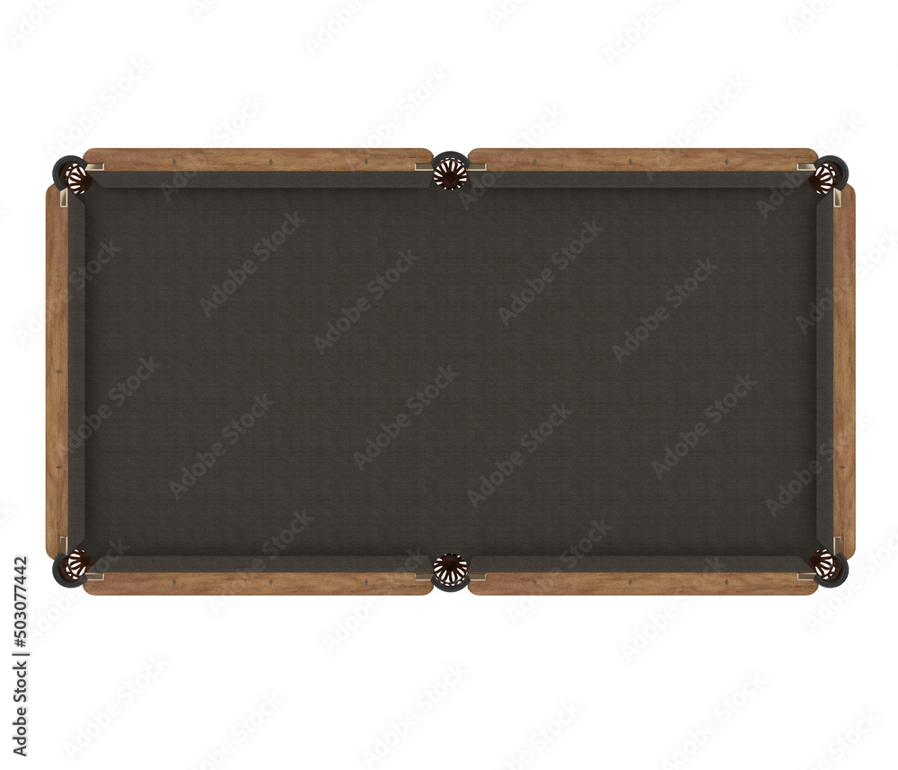 Obraz premium Billiard Table Isolated