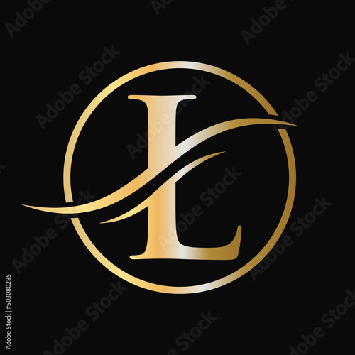 Initial L Letter Logo Creative Modern Typography Vector Template. Abstract Letter L Logo Design