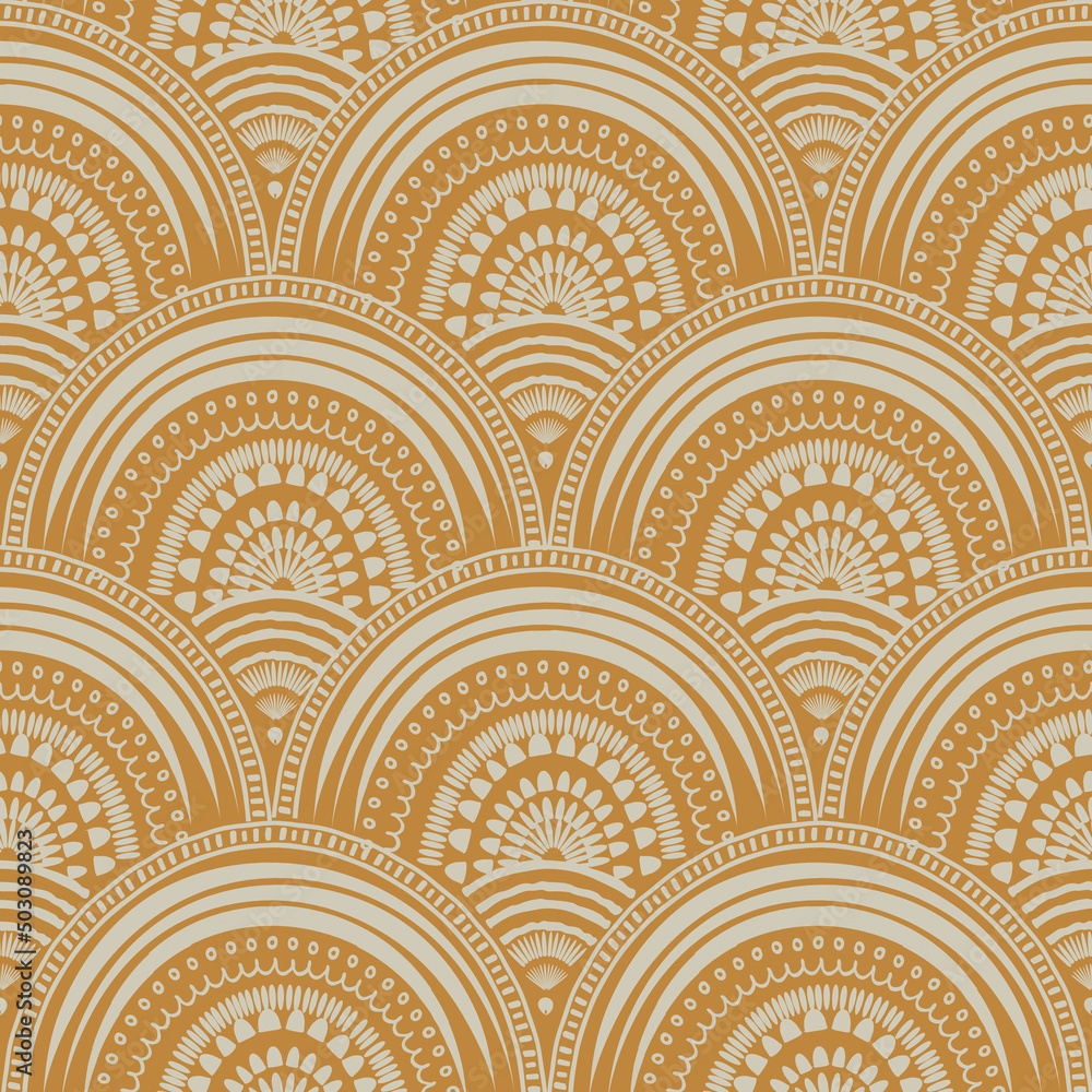Boho print, seamless pattern, endless repeat, hand-drawn Boho print, seamless pattern, endless repeat, hand-drawn
