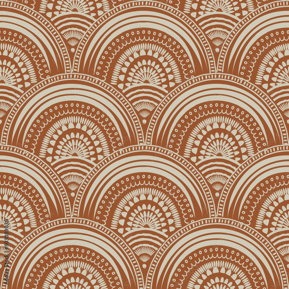 Boho print, seamless pattern, endless repeat, hand-drawn Boho print, seamless pattern, endless repeat, hand-drawn