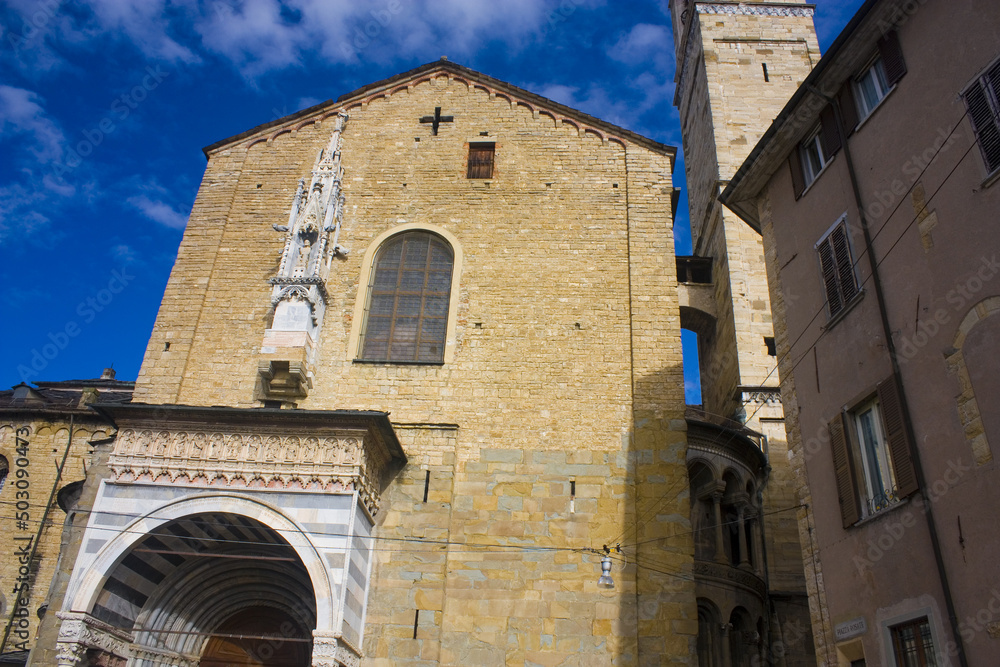 Basilica Santa Maria Maggiore in Bergamo, Italy Basilica Santa Maria Maggiore in Bergamo, Italy