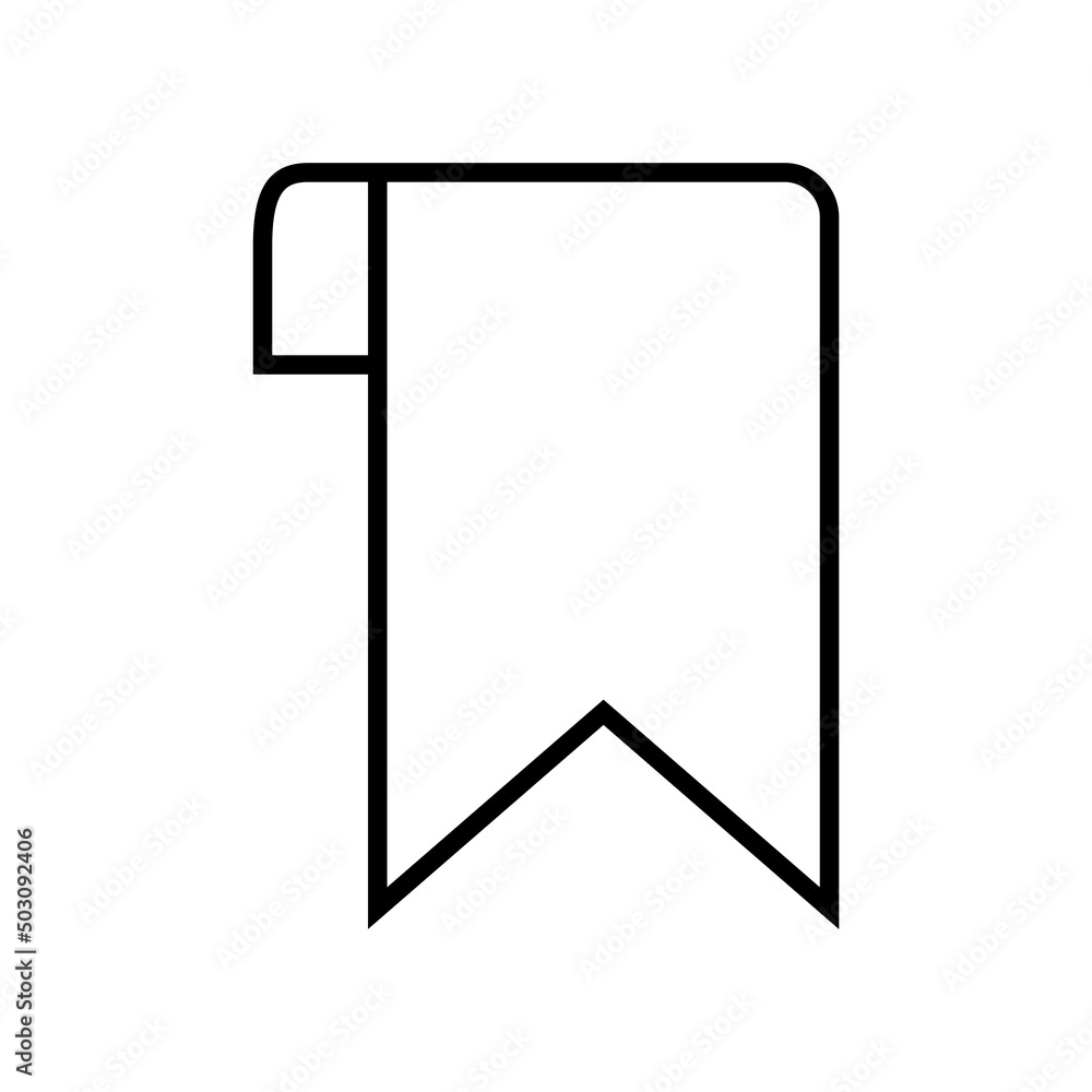 Bookmark line icon Bookmark line icon