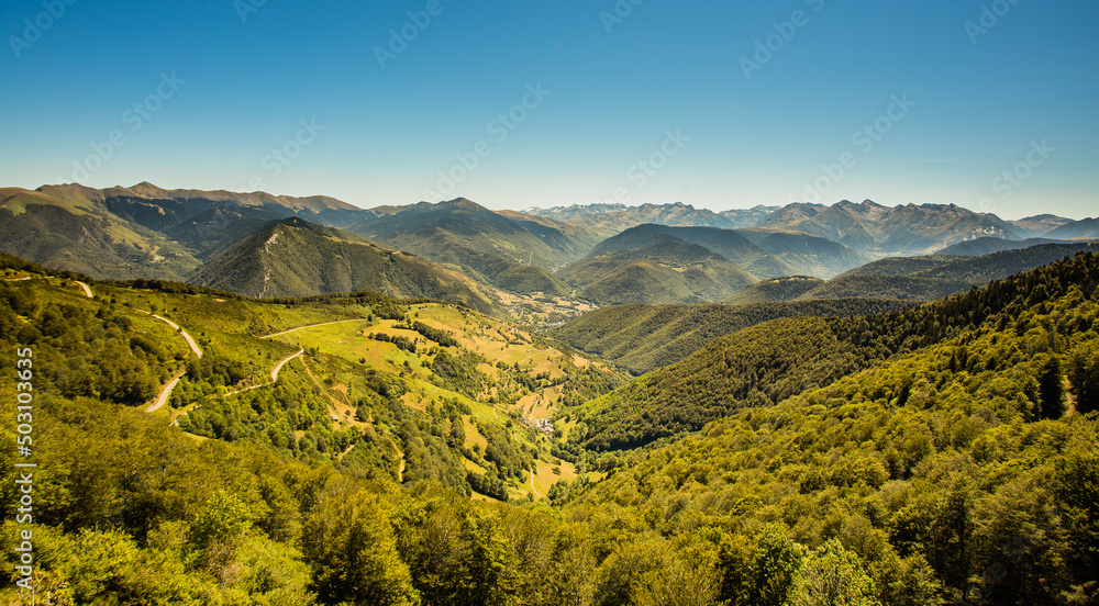 vue des Pyrénées 