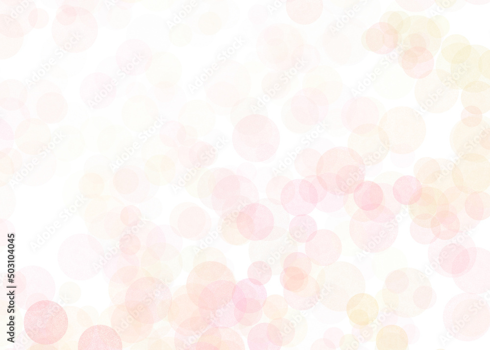 Aesthetic colorful hand painted bokeh background