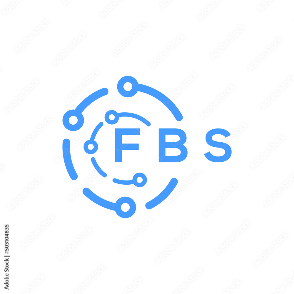 FBS technology letter logo design on white background. FBS creative initials technology letter logo concept. FBS technology letter design. FBS technology letter logo design on white background. FBS creative initials technology letter logo concept. FBS technology letter design.