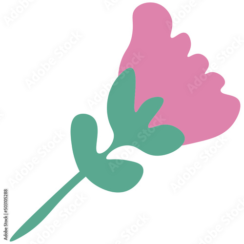 Flower Clipart Elements Vector Design