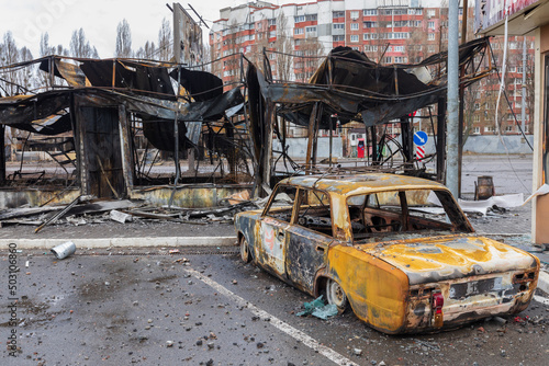 Billede på lærred Reportage du 19 mars au 8 avril 2022