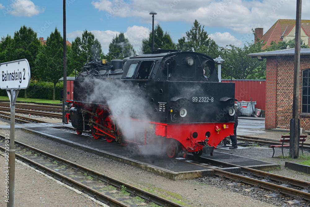 Fototapeta premium Mecklenburgische Bäderbahn Molli