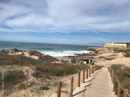 beach and sea