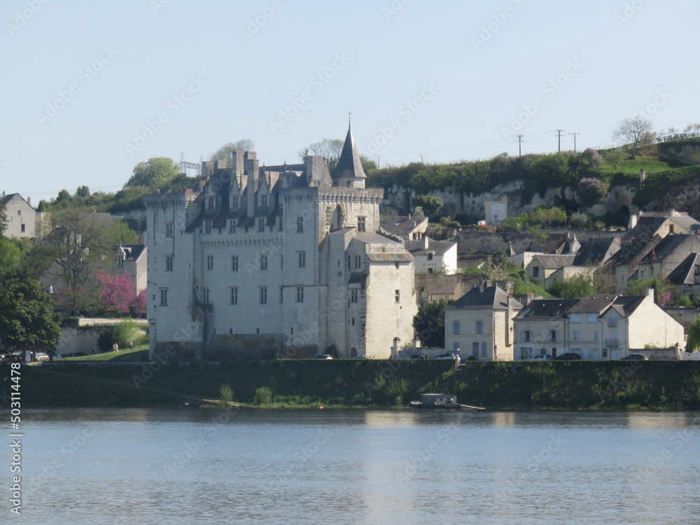 Village de Montsoreau, Loire, Maine et Loire, Pays de la Loire, France, Plus beaux villages de France