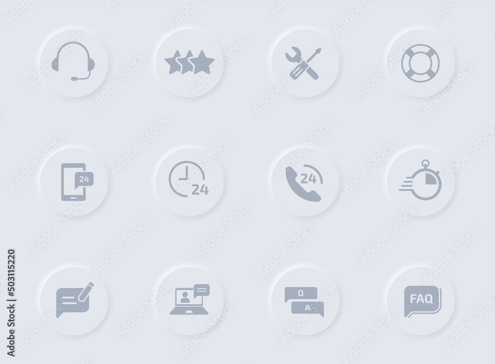 support gray glyph icons on round rubber buttons. support vector icons for web, mobile apps, ui design and promo business polygraphy support gray glyph icons on round rubber buttons. support vector icons for web, mobile apps, ui design and promo business polygraphy