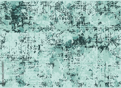 Vector Earth Modern tone colors with Carpet bathmat and Rug Boho style ethnic floral damask design pattern with distressed woven texture and effect Antique traditional  rug pattern floor covering 