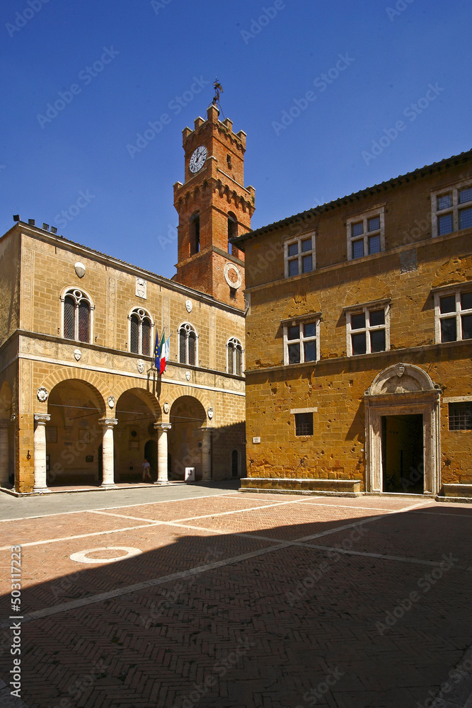 Fototapeta premium Pienza, Toscana. Italy