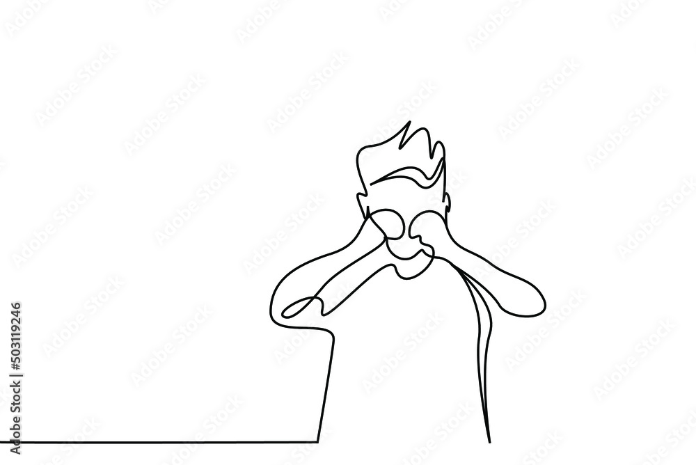 scared child crying wiping tears scared child crying wiping tears