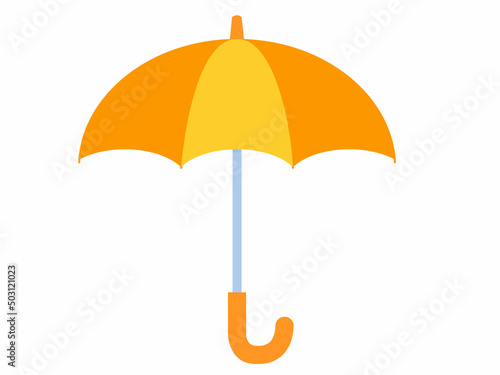 Illustration of a simple umbrella mark