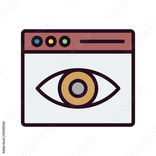 Web Visibility Icon