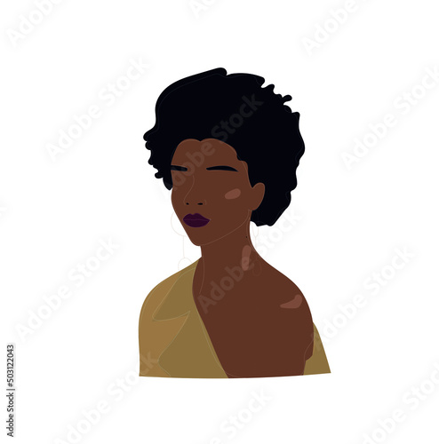 Illustration of a beautiful girl