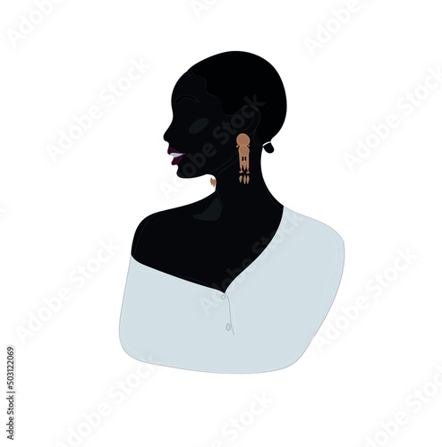 Illustration of a beautiful girl