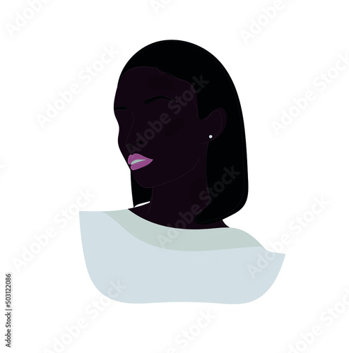 Illustration of a beautiful girl