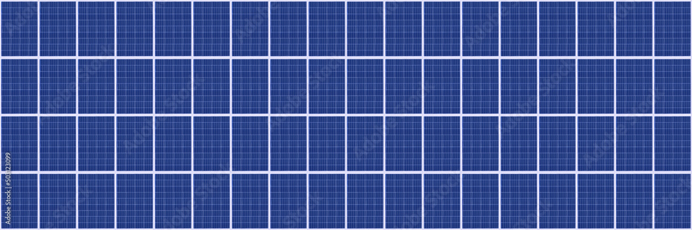 solar panel solar generator system Clean technology for a better future - obrazy, fototapety, plakaty 
