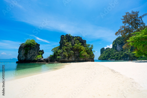 Hong Island lagoon. Krabi province  Thailand