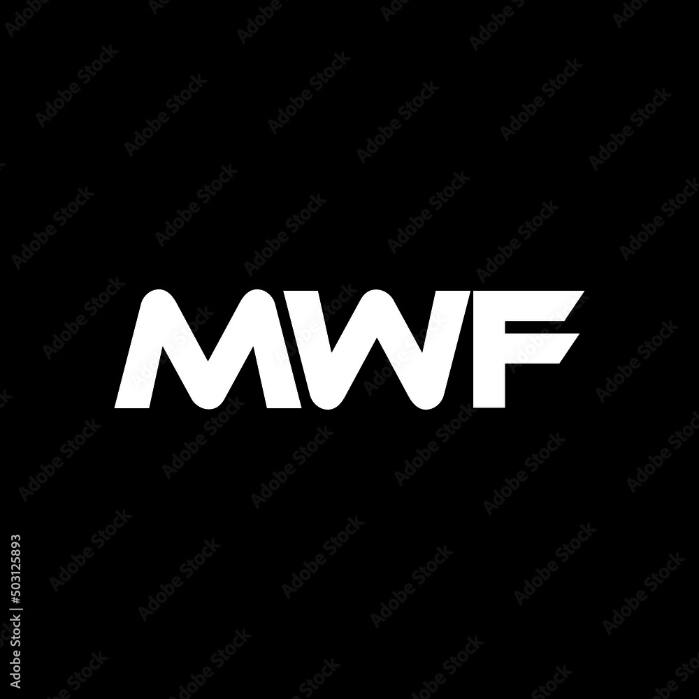 MWF letter logo design with black background in illustrator, vector logo modern alphabet font overlap style. calligraphy designs for logo, Poster, Invitation, etc. MWF letter logo design with black background in illustrator, vector logo modern alphabet font overlap style. calligraphy designs for logo, Poster, Invitation, etc.