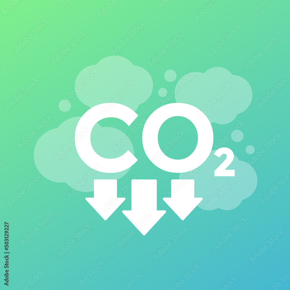 co2, carbon emission reduction vector design co2, carbon emission reduction vector design