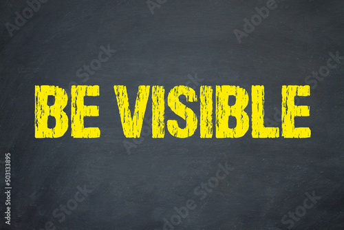 be visible photo