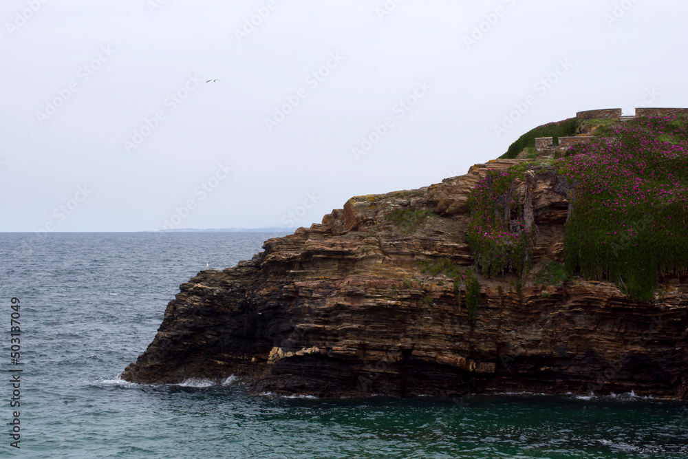 Paisaje marino de la costa cantábrica Paisaje marino de la costa cantábrica