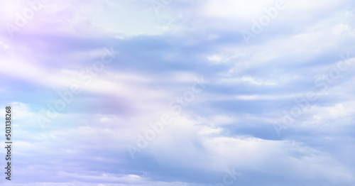 Fototapeta Naklejka Na Ścianę i Meble -  Blue sky background. Copy space.