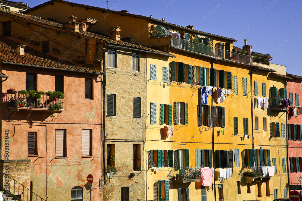 Siena, palazzi