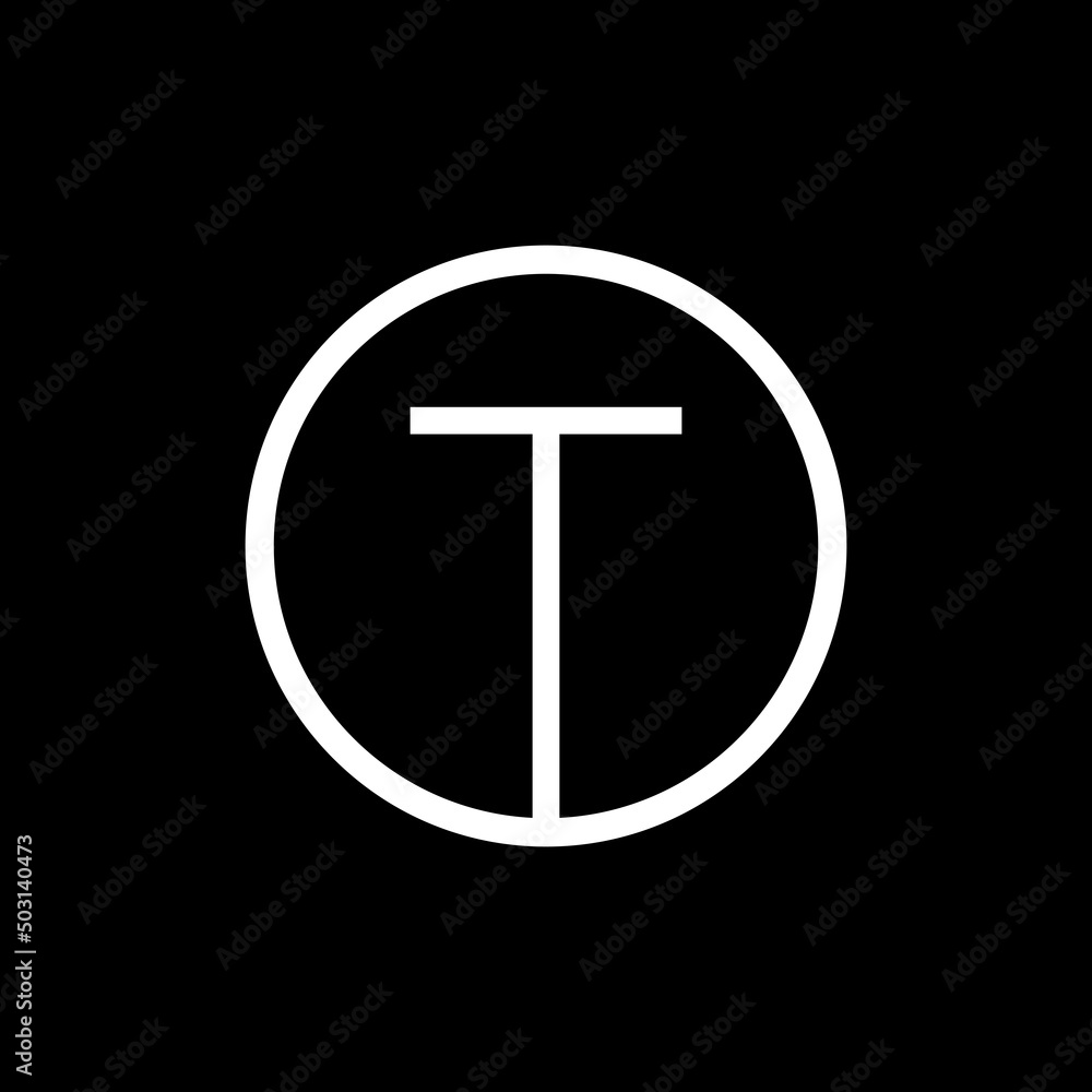 Initial T Letter Logo Design Vector Template. Abstract Letter T Logo Design Vector Illustration. Initial T Letter Logo Design Vector Template. Abstract Letter T Logo Design Vector Illustration.