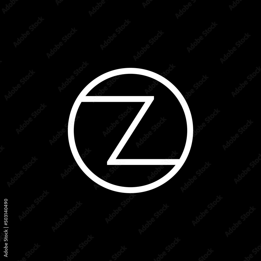 Initial Z Letter Logo Design Vector Template. Abstract Letter Z Logo Design Vector Illustration. Initial Z Letter Logo Design Vector Template. Abstract Letter Z Logo Design Vector Illustration.