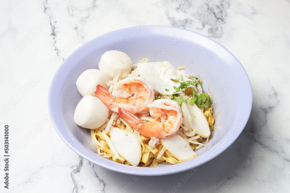 dry seafood noodle dry seafood noodle