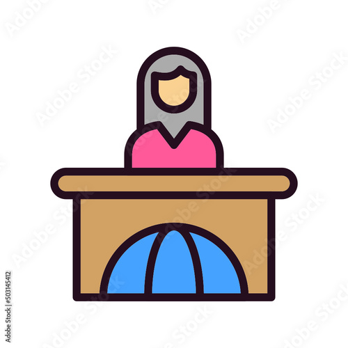 News Anchor Icon