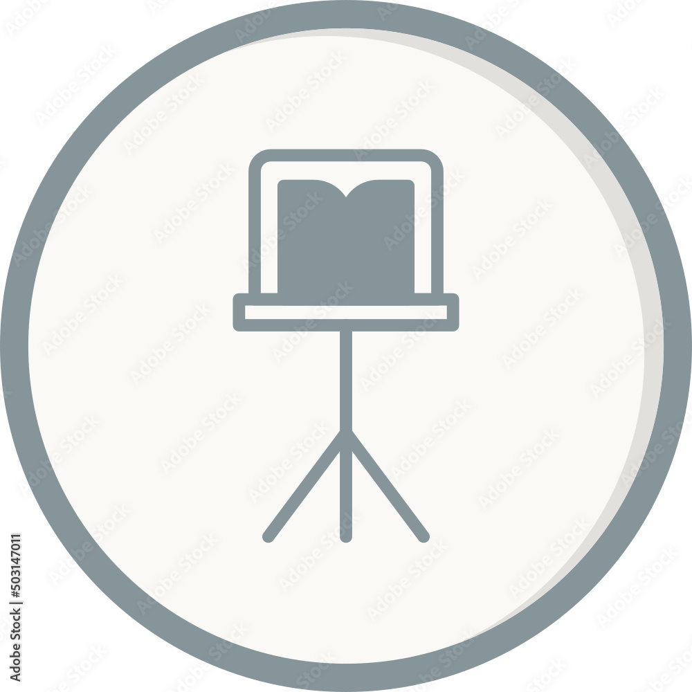 Music Stand Icon Music Stand Icon