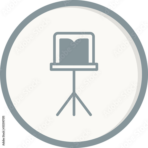 Music Stand Icon