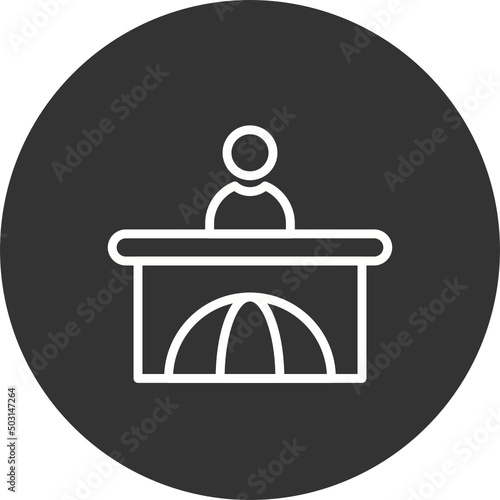 News Anchor Icon