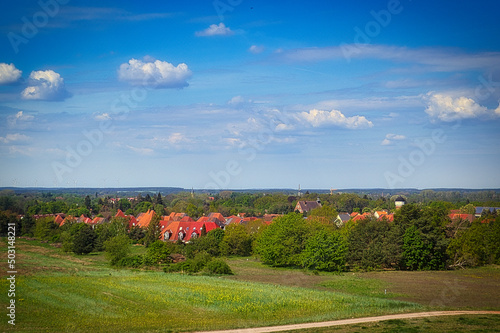 Landschaft - Stadt - Perspektive - Himmel - Zossen - Brandenburg - Deutschland  photo