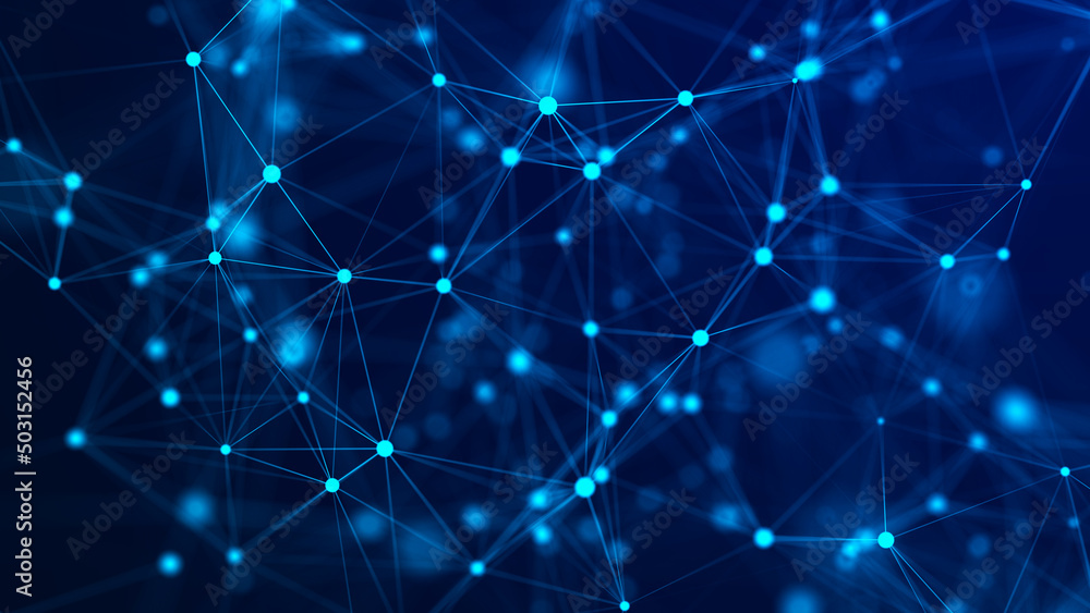 Network connection structure. Big data visualization. Digital background. 3d rendering. Network connection structure. Big data visualization. Digital background. 3d rendering.